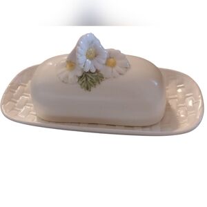 Metlox Poppy Trail Butter Keep Vintage 70s